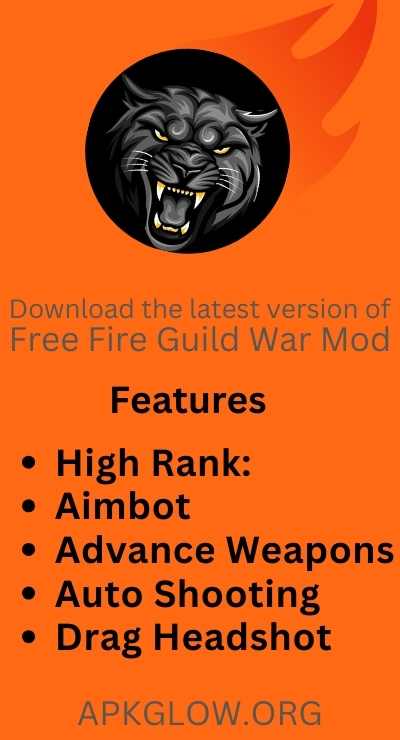 Free Fire Guild War mod